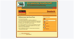 Desktop Screenshot of eurotree-gmbh.com